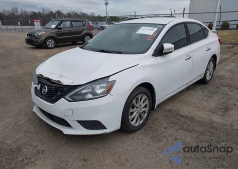 2018 Nissan Sentra Sv from USA, damaged, VIN 3N1AB7AP2JL622349